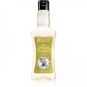 Reuzel Tea Tree 3 in1 Shampoo, Conditioner & Body Wash For Him 350ml