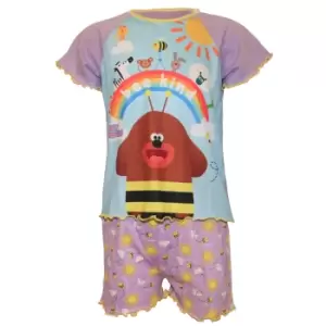 Hey Duggee Girls Bee Kind Short Pyjamas Set (12-18 Months) (Lilac)