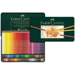 Faber Castell Polychromos Artists' Colour Pencil Set Tin of 120