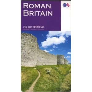 Roman Britain by Ordnance Survey (Sheet map, folded, 2016)