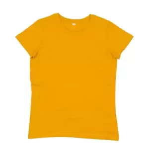 Mantis Womens/Ladies Organic T-Shirt (S) (Mustard)