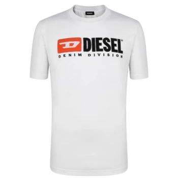 Diesel Division Short Sleeve T Shirt - White