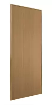 Spacepro Panel Natural Oak Effect Sliding Wardrobe Door (H)2220 mm (W)914mm