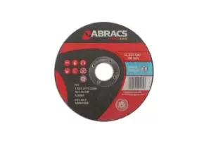 Abracs 32052 Abracs 125mm x 3.0mm Flat Cutting Disc - Pack 10