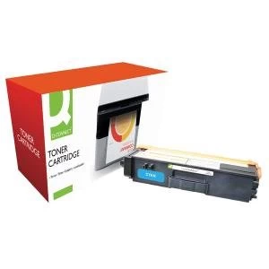 Q-Connect Brother Remanufactured Cyan Laser Toner Ink Cartridge High Capacity