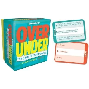 Over/Under Card Game