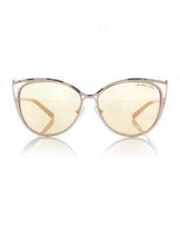Michael Kors Gold MK1020 Ina cat eye sunglasses Gold