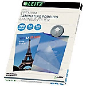 Leitz Laminating Pouches Glossy 2 x 100 (200 Micron) A4 100 Pieces