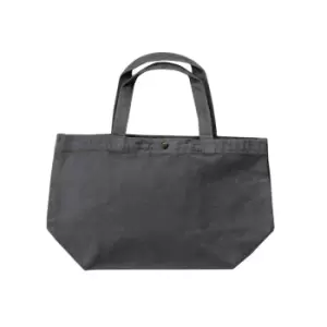Bags By Jassz - Small Canvas Shopper (One Size) (Pepper Grey)