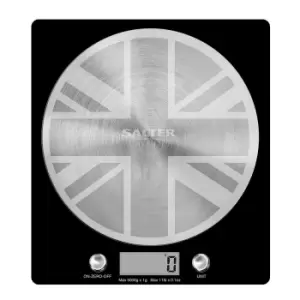Salter Great British Disc Digital Kitchen Scale - Black