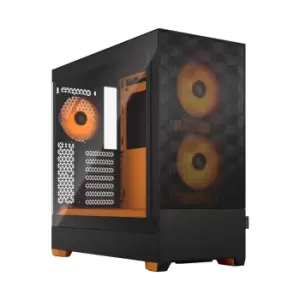 Fractal Design Pop Air RGB Orange Core Mid Tower Tempered Glass PC Case - FD-C-POR1A-05