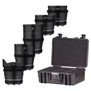 Samyang VDSLR MK2 5-Lens Kit for Canon EF (14mm/24mm/35mm/50mm/85mm)