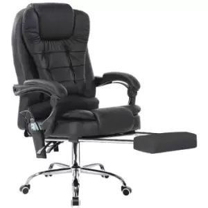 Neo Black Gaming Computer Recliner Massage Chair With Footrest