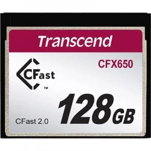 Transcend CFX650 CFast card 128GB