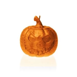 Orange Halloween Pumpkin Candle