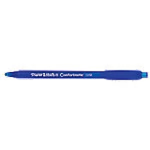Paper Mate Ballpoint Pen Comfortmate Ultra 0.3mm Blue Pack of 12