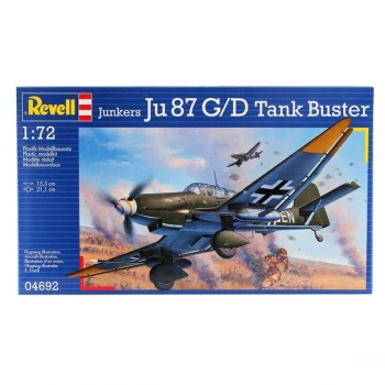 Junkers Ju87 G/D Tank Buster 1:72 Revell Model Kit