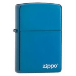 Zippo Logo Sapphire Windproof Lighter