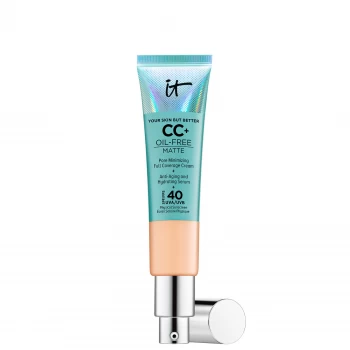 IT Cosmetics Your Skin But Better CC+ Oil-Free Matte SPF40 32ml (Various Shades) - Neutral Medium