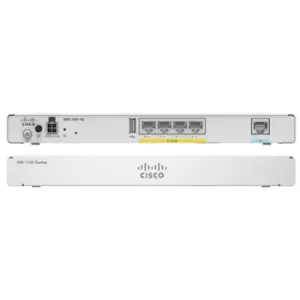 Cisco ISR1100-4G wired Router Gigabit Ethernet Grey
