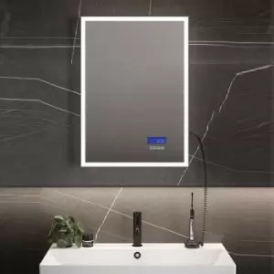 HIB - Globe Plus 60 LED Bathroom Mirror 800mm H x 600mm W