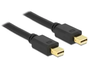 DeLOCK 83473 DisplayPort cable 1m Mini DisplayPort Black