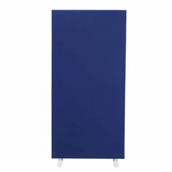 1600W X 1800H Upholstered Floor Standing Screen Straight - Royal Blue