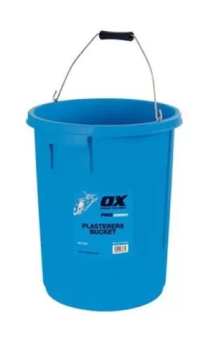 OX P110825 Pro Plasterers Bucket 5 Gallon 25 Litre Blue