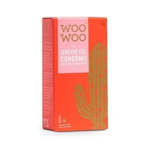Woowoo Condoms Sensitive Feel 12 pack