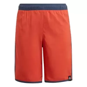 adidas 3S Crew Shorts Juniors - Red