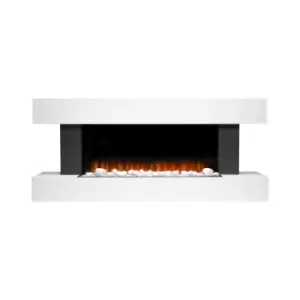 Devola Haslemere 2kW Optiflame Effect Electric Fireplace Suite - DVWF201GW