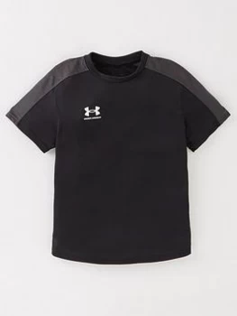 Urban Armor Gear Boys Challenger Training T-Shirt - Black/White, Size XL=13-15 Years