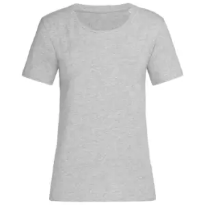 Stedman Womens/Ladies Stars T-Shirt (S) (Heather Grey)