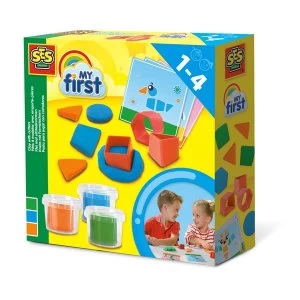 SES Creative - Childrens My First Modelling Dough with Cutters Set (Multi-colour)