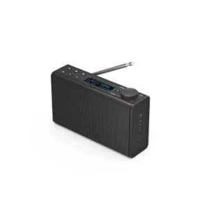 Hama DR7 Digital Radio, FM/DAB/| Battery and Mains - Black