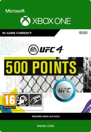 UFC 4 500 Points Xbox One