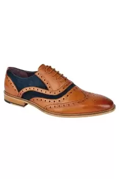 5 Eyelet Leather Brogue Oxfords
