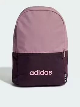 Adidas Younger Kids Classic Foundation Backpack - Dark Pink