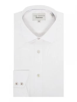 Ted Baker Mens Irrit Bold Tonal Floral Shirt White