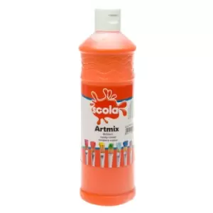 Scola AM600/22 Artmix Ready-mix Paint 600ml - Orange