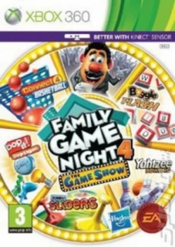 Hasbro Family Game Night 4 The Game Show Xbox 360 Game