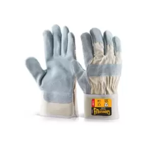 Cut resistant rigger glove white lge - White - White - Glovezilla