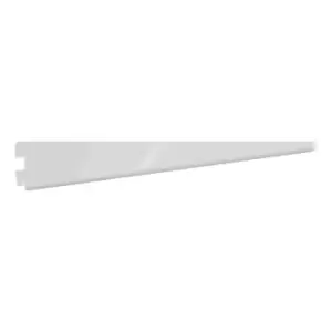 Rothley Twin Slot Shelving Kit In White 10" Brackets And 78" Uprights