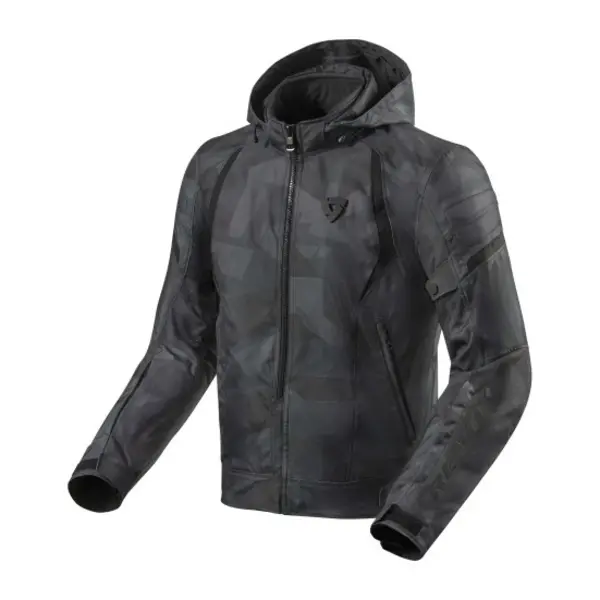 REV'IT! Flare 2 Jacket Camo Black Gray Size S