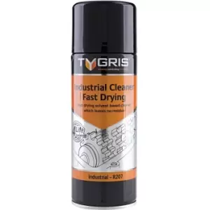 R207 Fast Dry Industrial Cleaner 400ML - Tygris