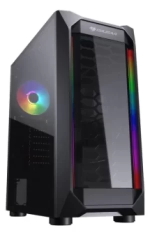Cougar MX410-T Powerful and Compact Mid-Tower Case with Tempered Glass