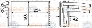 Behr Heat Exchanger 8FH351045-101 70818672 Genuine replacement Car part