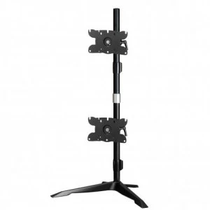 Amer AMR2S32V flat panel desk mount 81.3cm (32") Freestanding Black