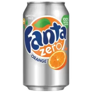 Fanta Zero Drink Can 330ml (Pack 24) 402039