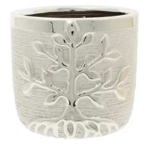 Tree of Life Planter Champagne Small